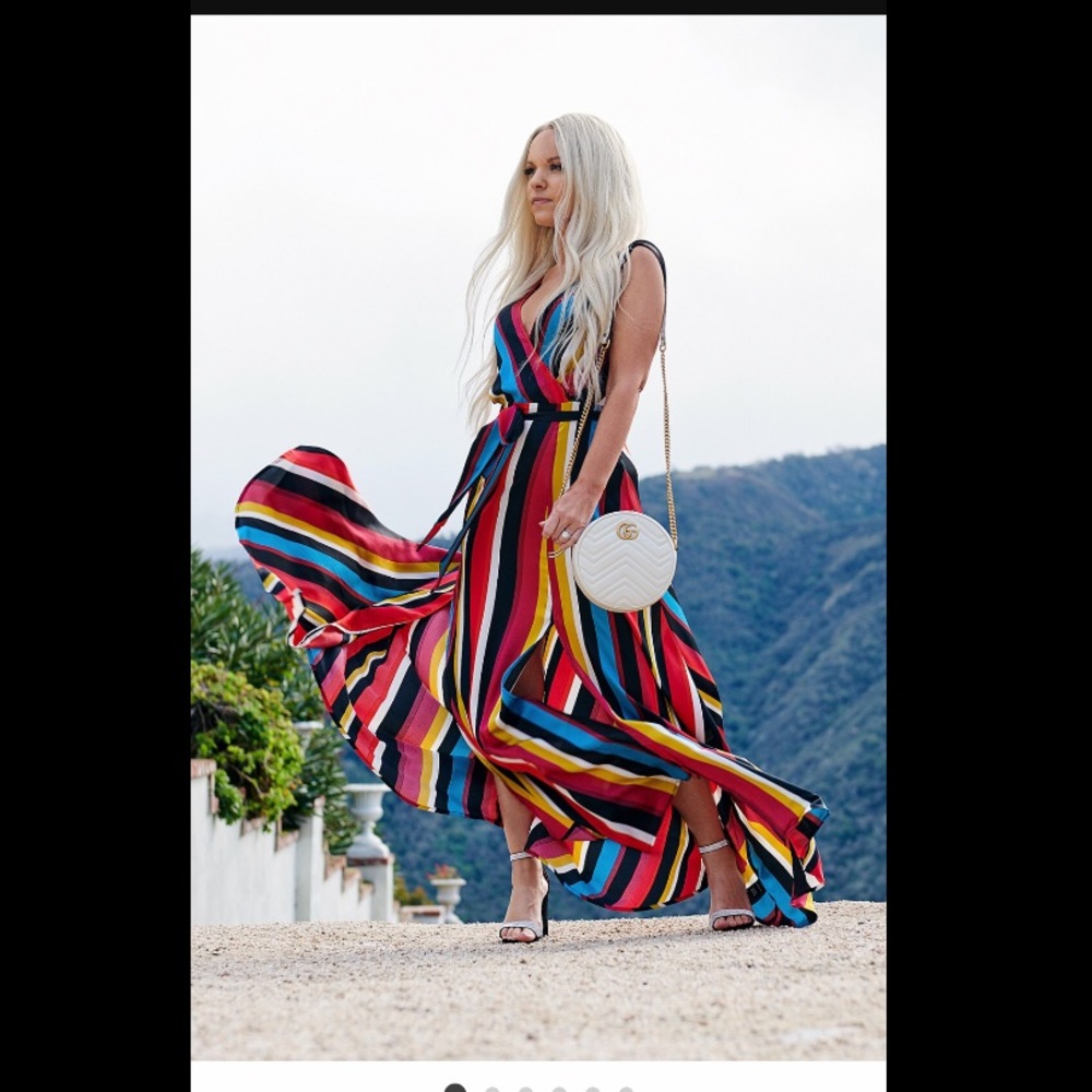 Multi Maxi with Leg Slits